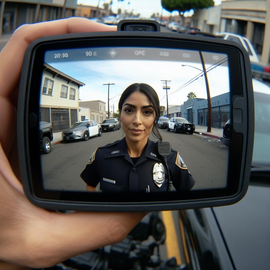 Police body camera footage