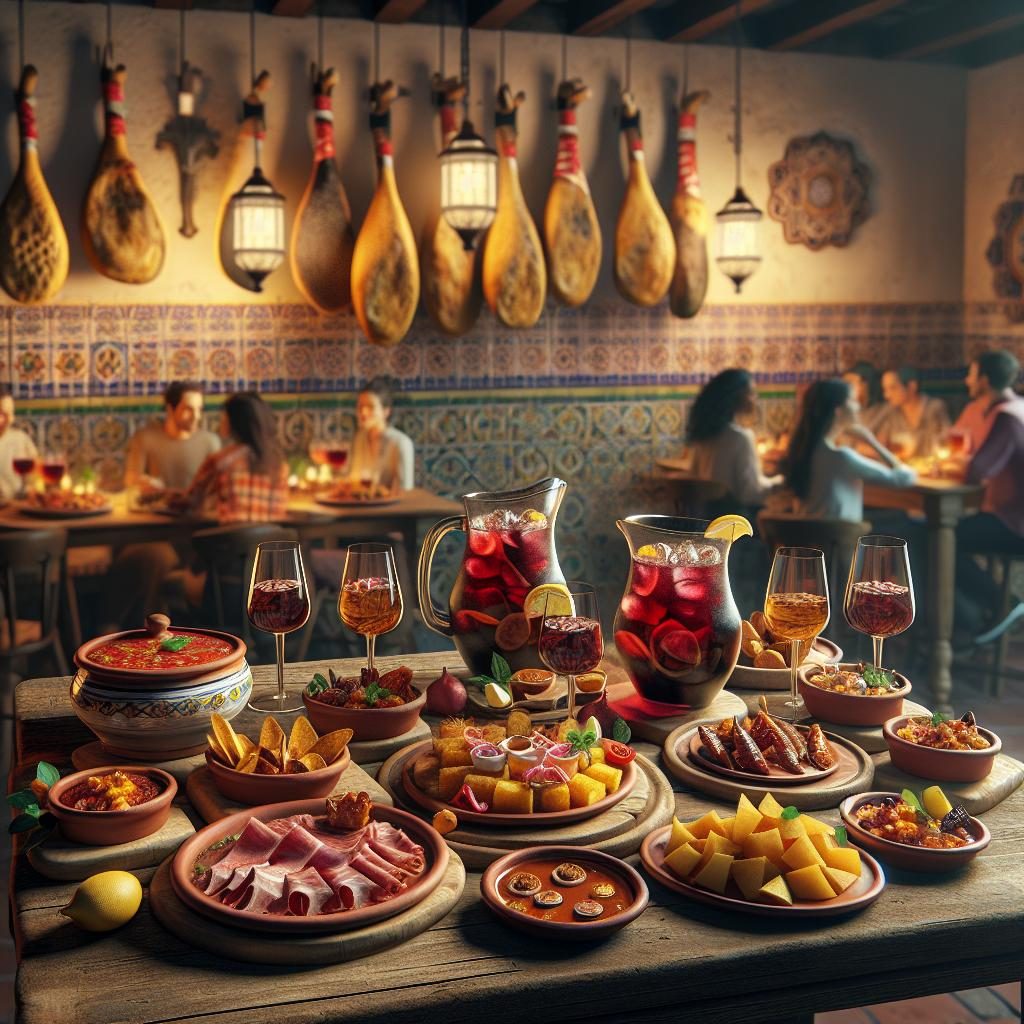 Spanish tapas culinary experience.