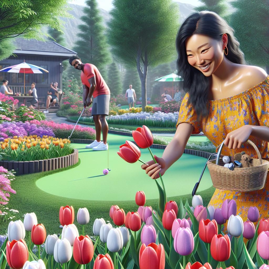 Tulip picking, mini golf.