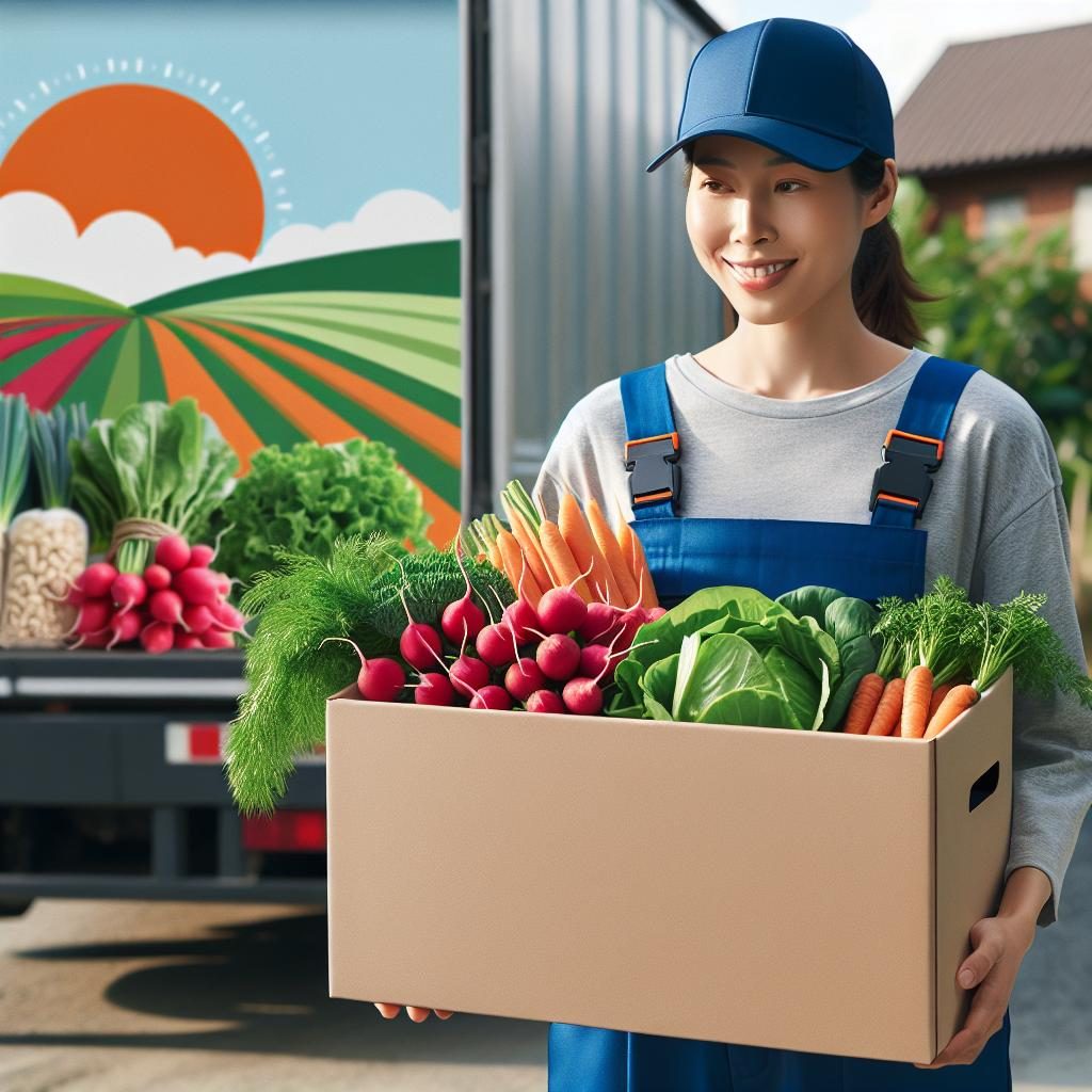 Local produce box delivery.