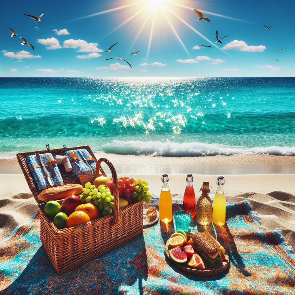 Picnic at the beach.