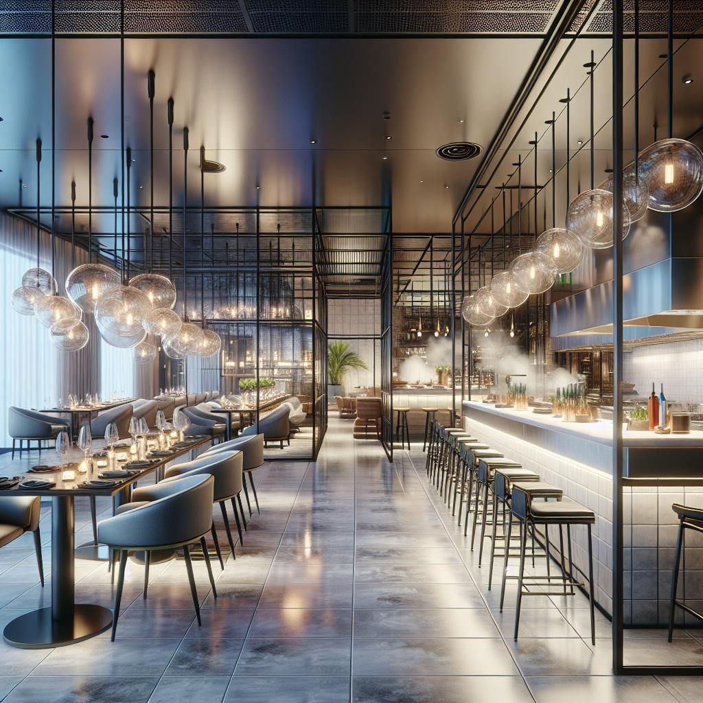 Modern restaurant interiors vibe