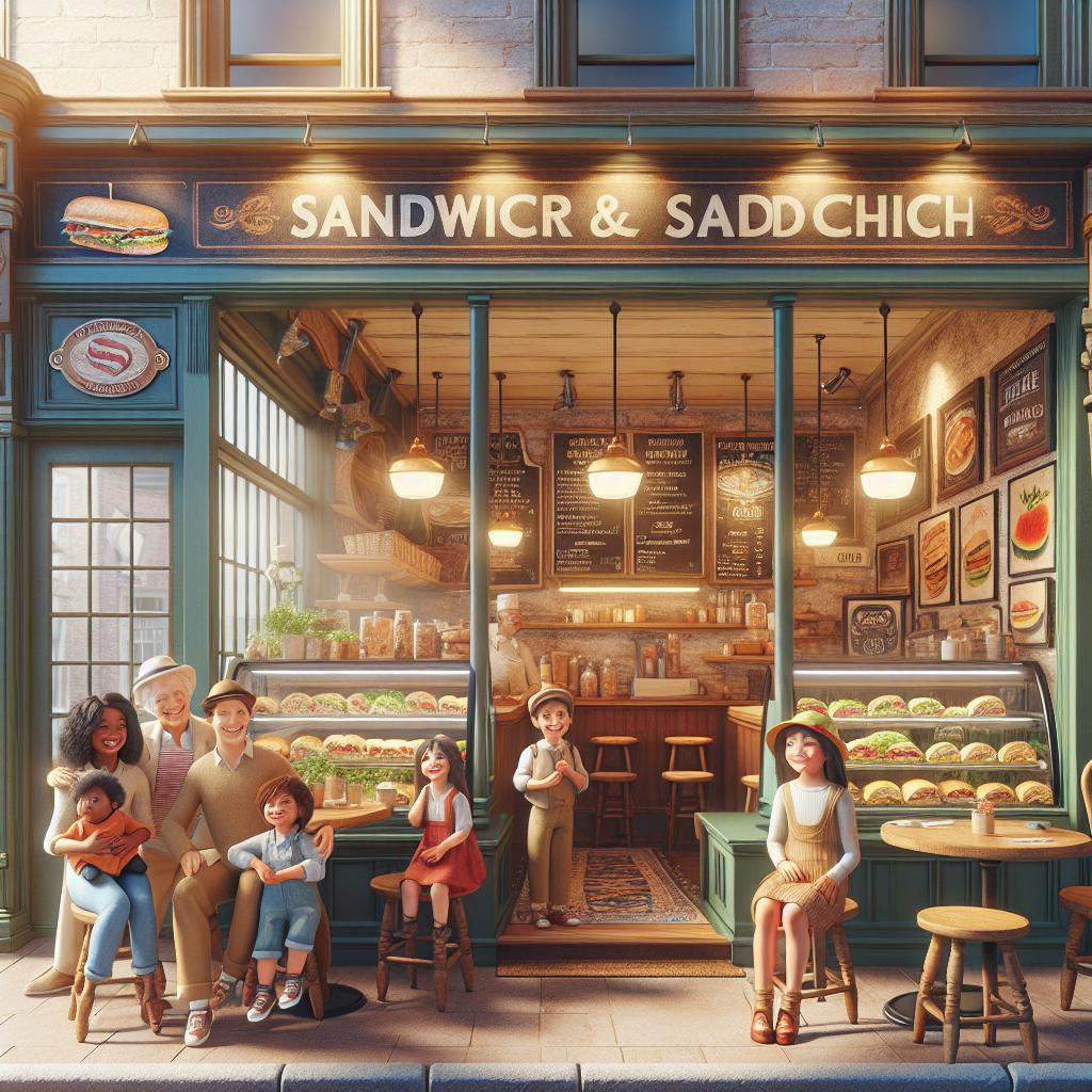 Family-friendly sandwich restaurant concept