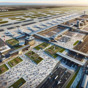 "GSP Airport Expansion Visualization"