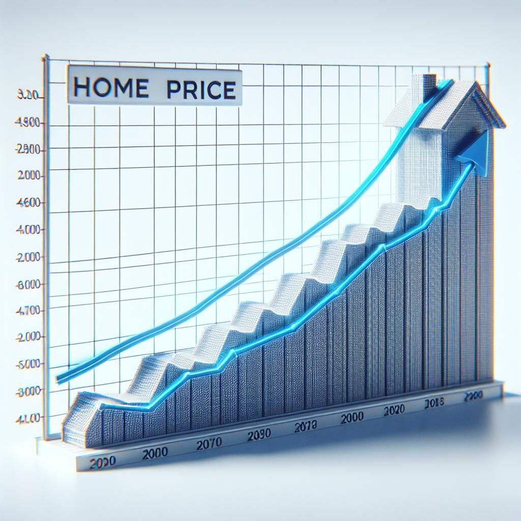 "Home price growth graph"