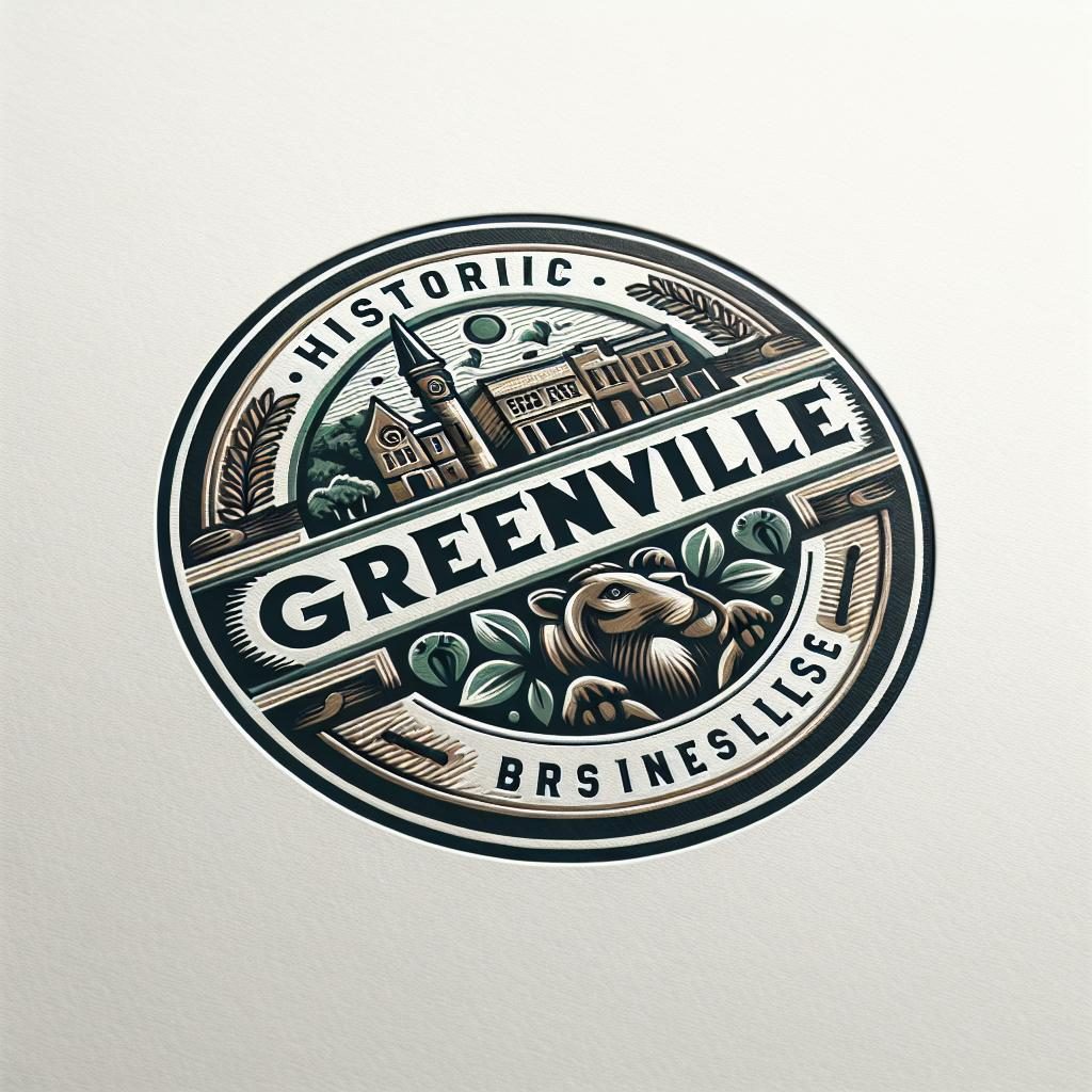 Historic Greenville businesses logo.