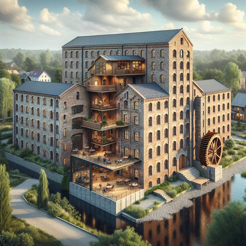 Historic mill renovation proposal.