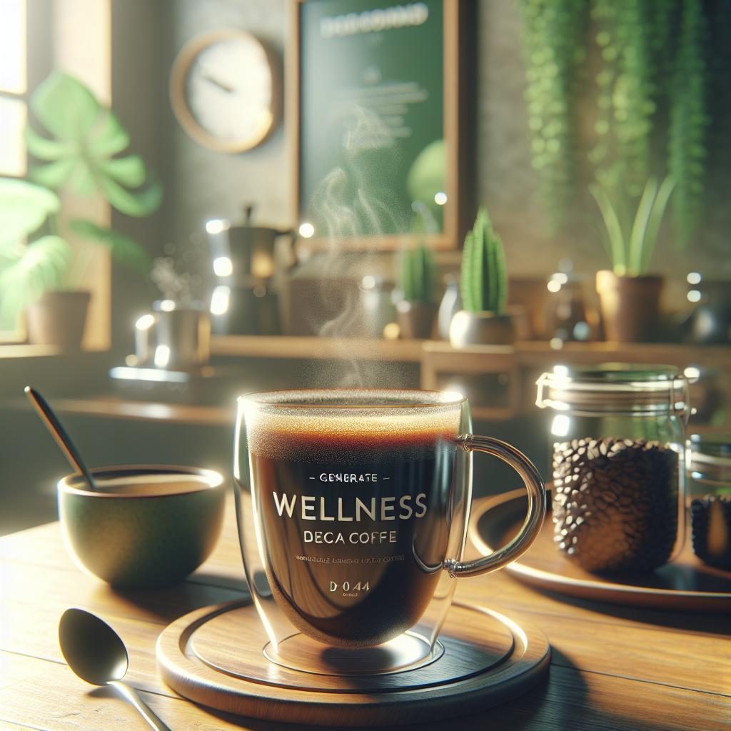 Wellness-inspired decaf coffee.