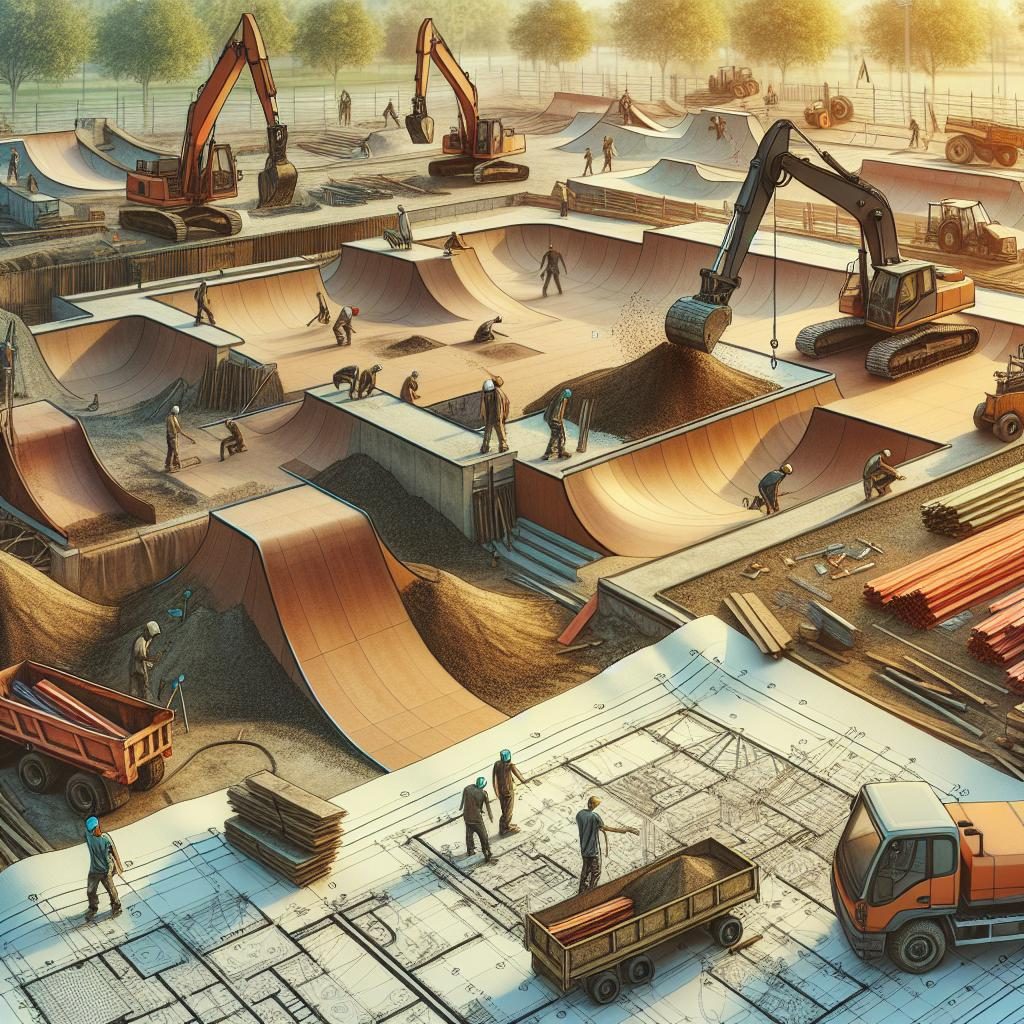 Skatepark Construction Progress