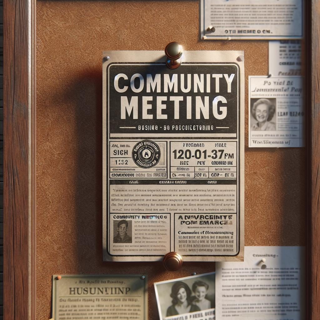 Community Meeting Notice