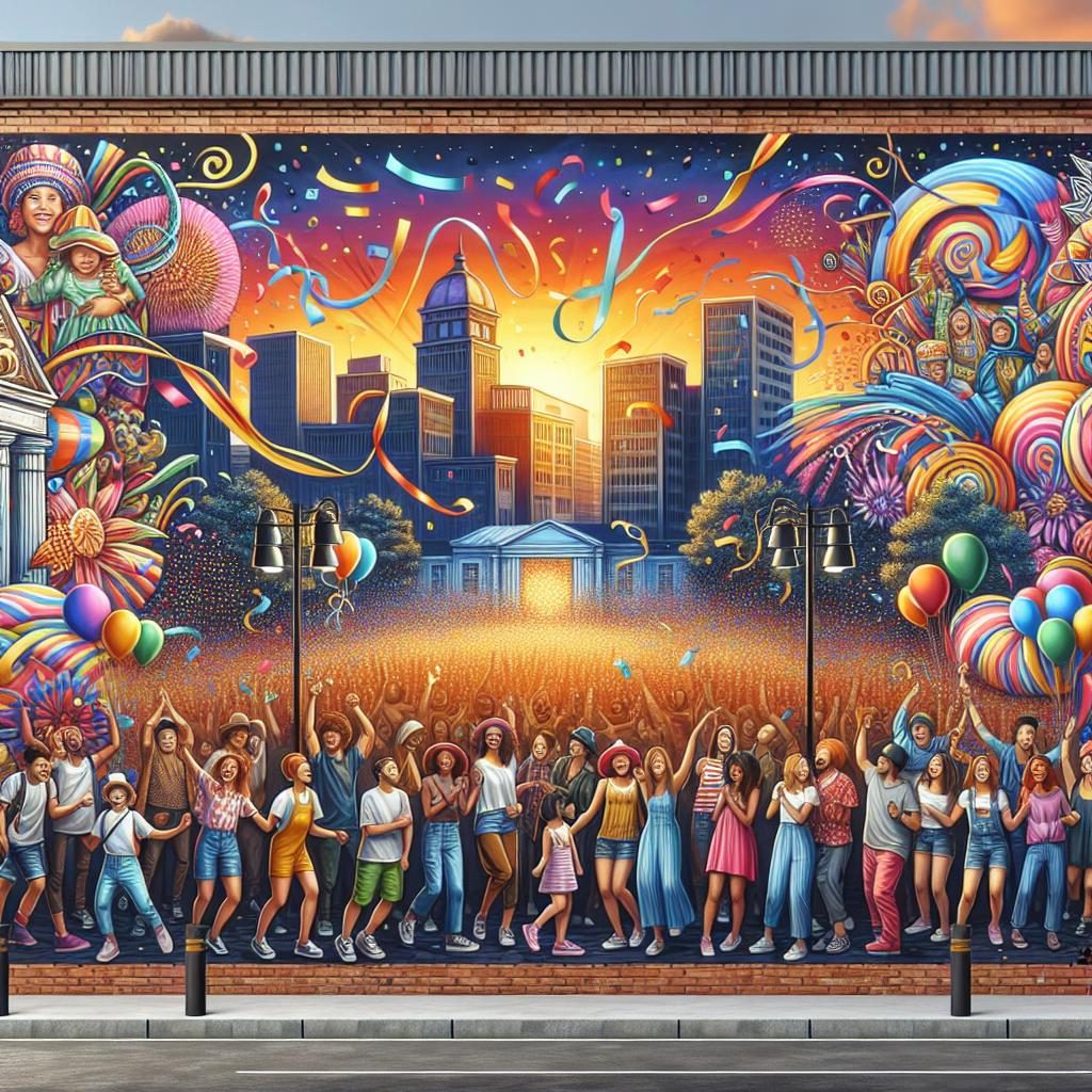 Artistic Mural Celebration