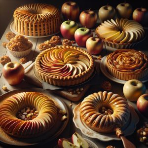 Apple dessert creations