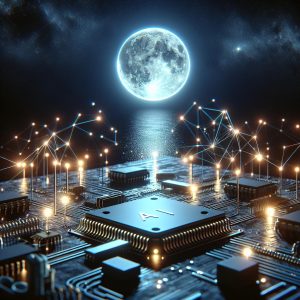 AI Moonlit Communication