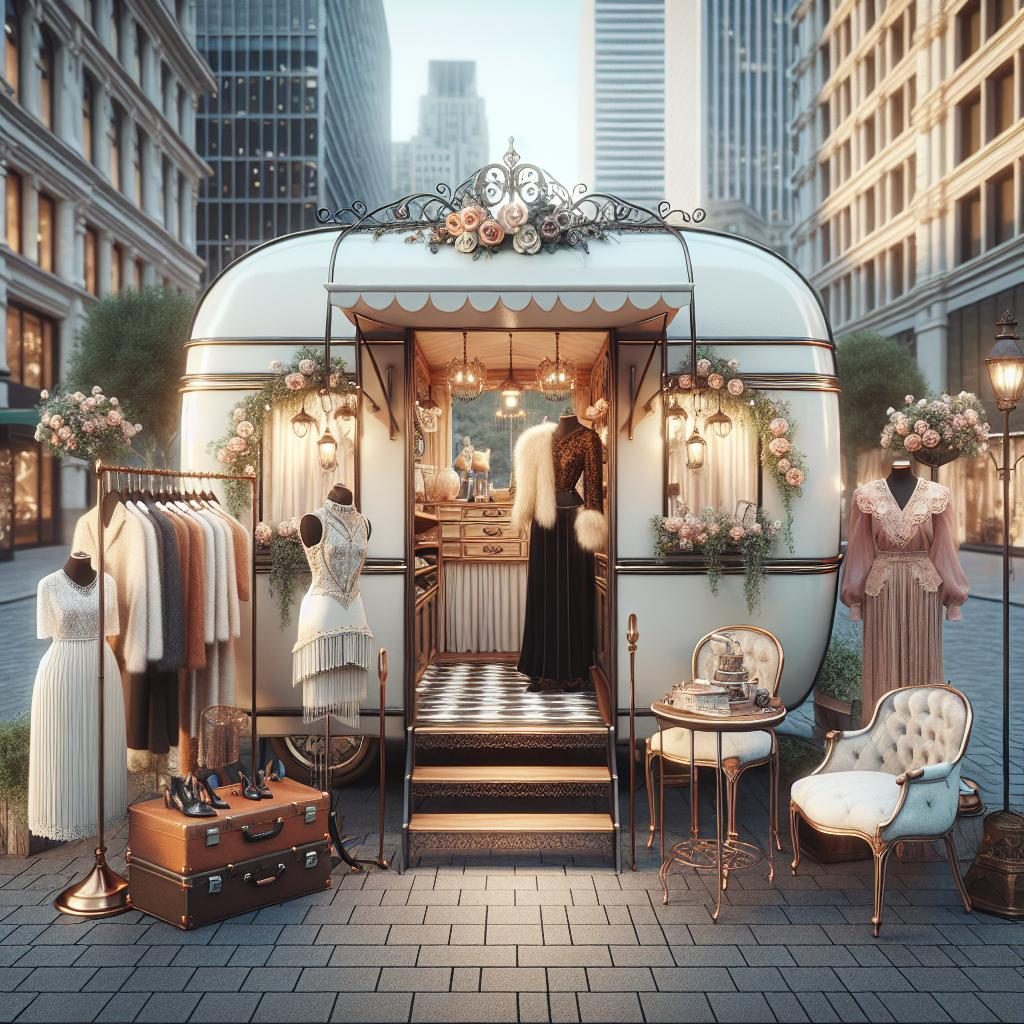 Elegant Pop-up Boutique