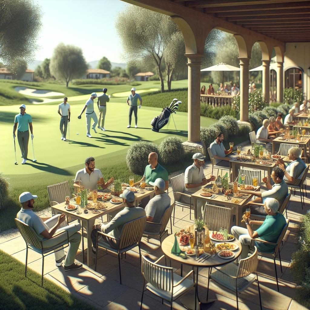 Golf Course Dining Experience