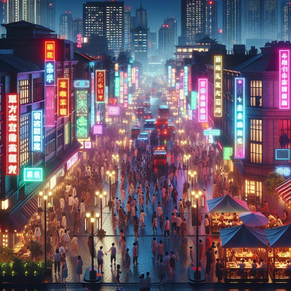 Vibrant Nightlife Scene