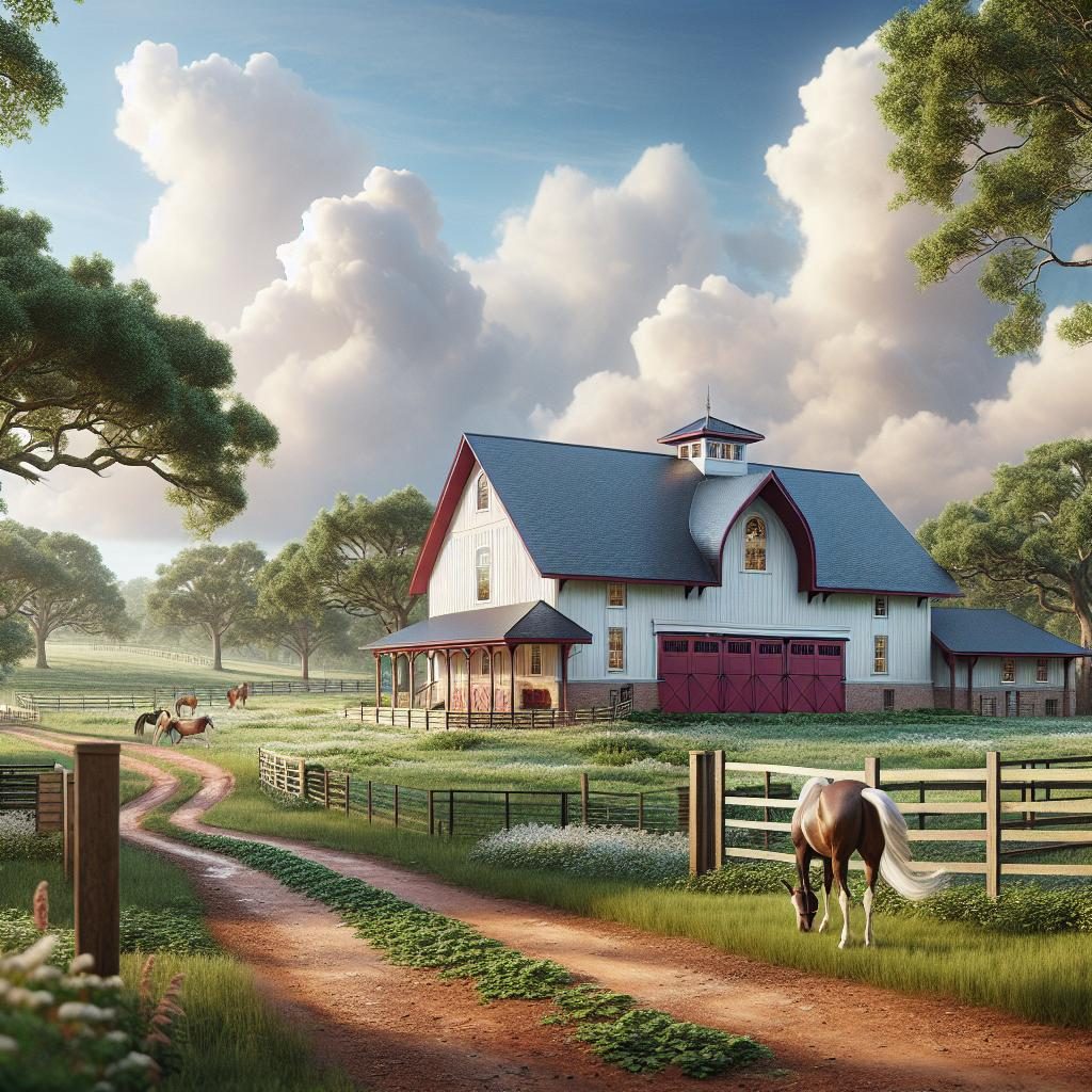 Elegant horse property