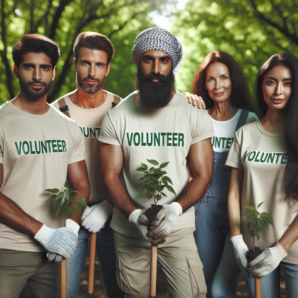 Community volunteers united