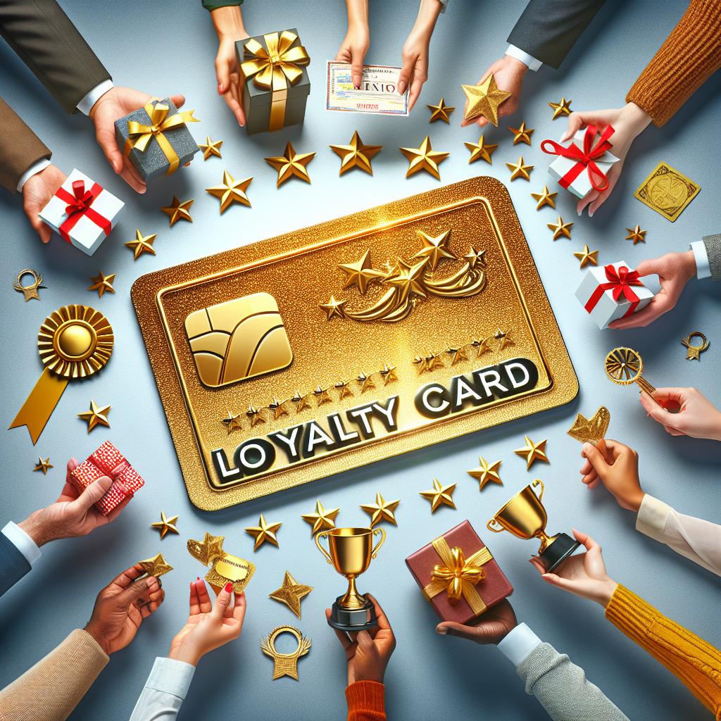 Loyalty rewards concept