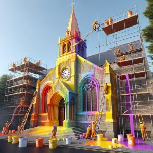 Colorful Church Renovation