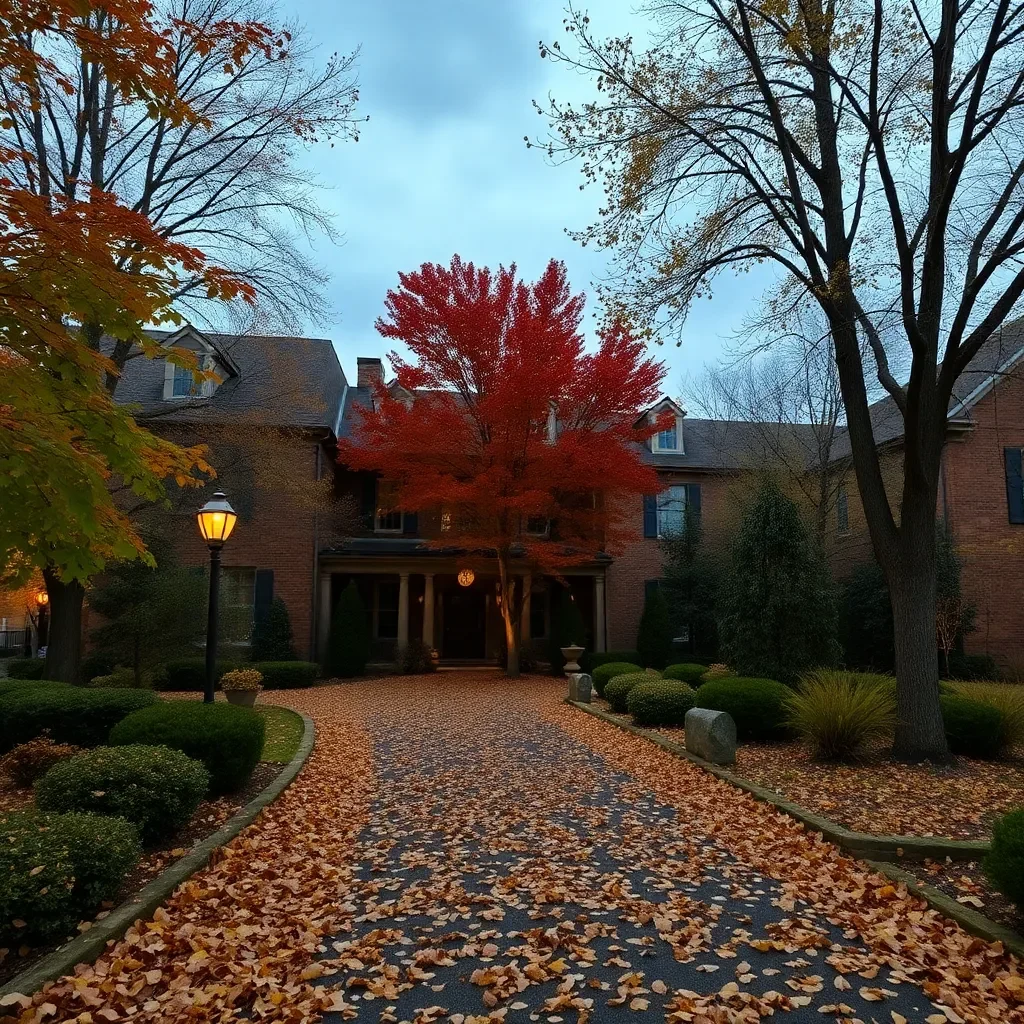 Greenville's Fall Foliage Creates Perfect Halloween Ambiance