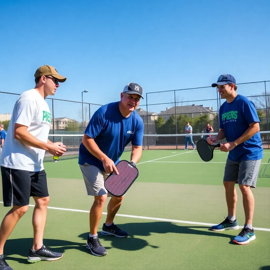 Pickleball Grows in Popularity as Fall Season Arrives in Greenville