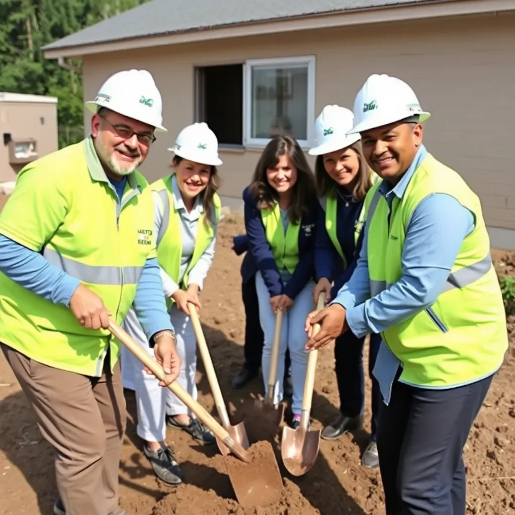 Greer Celebrates Groundbreaking for New Habitat for Humanity Home