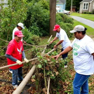 Cleanup Efforts Advance in Upstate South Carolina After Tropical Storm Helene