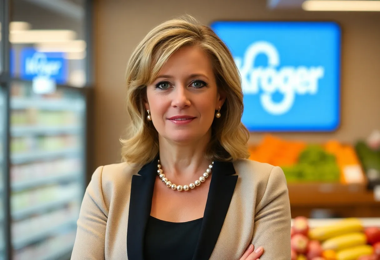 Mary Ellen Adcock, the new Chief Marketing Officer at Kroger