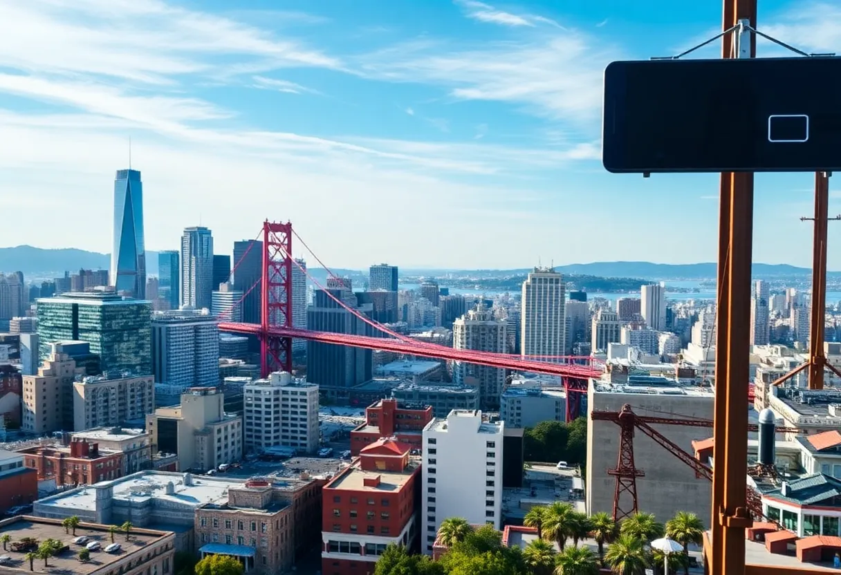 Cityscape of San Francisco representing digital marketing growth.