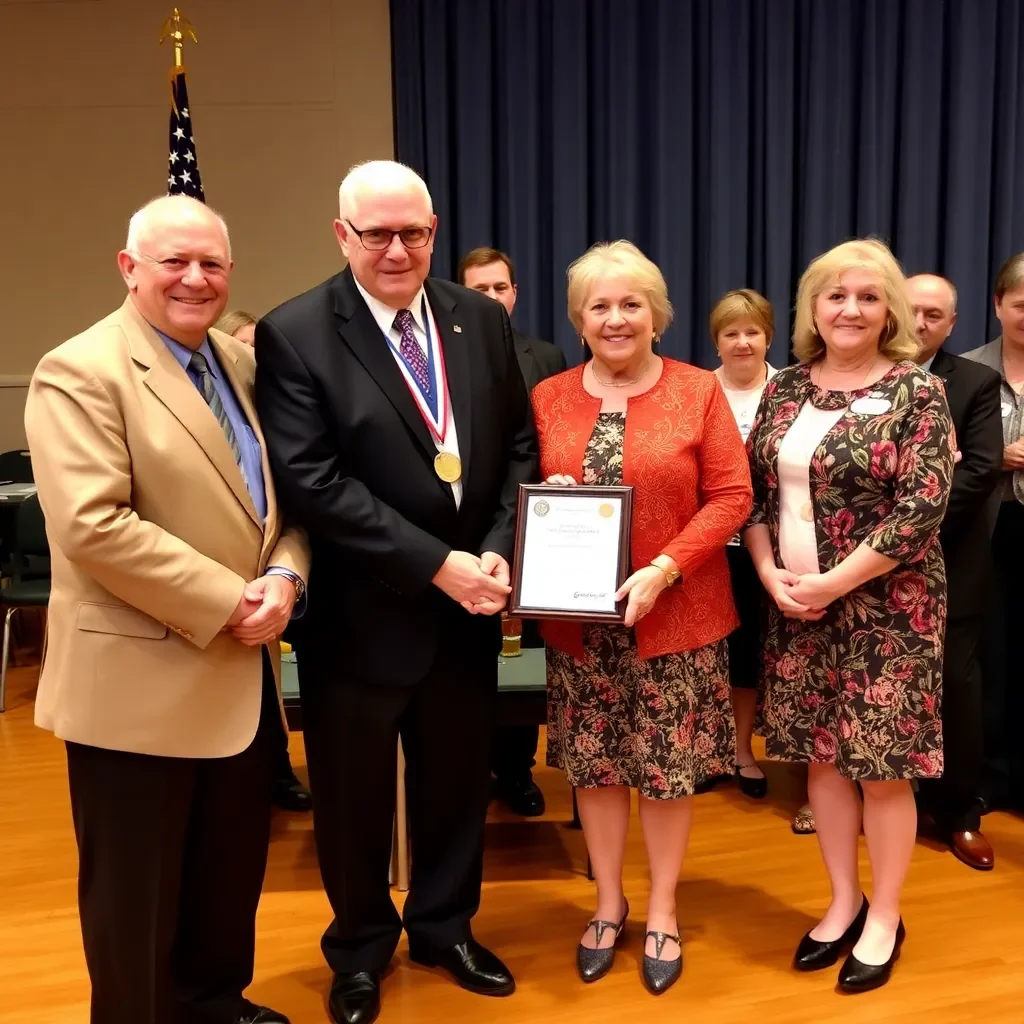 Greenville Honors Local Hero Monroe Free with Order of the Palmetto Ahead of Retirement