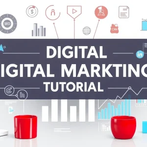 A visual representation of digital marketing strategies and tools