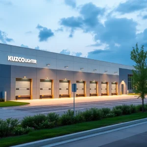 Modern distribution hub for Kuzco Lighting in Greenville, SC