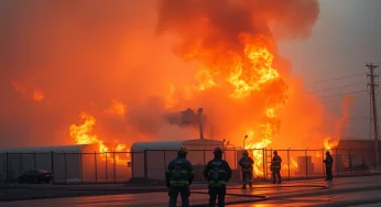 Major Fire at Amick Farms Poultry Plant in Saluda County