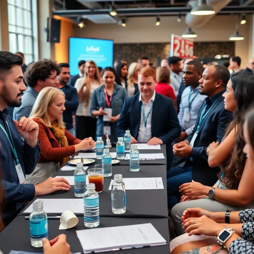 Community investment event in Greenville supporting startups