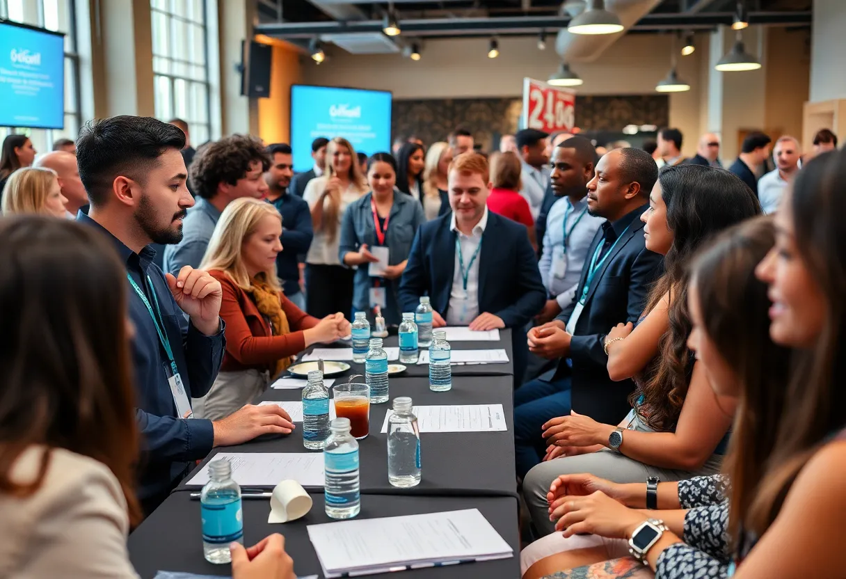 Community investment event in Greenville supporting startups