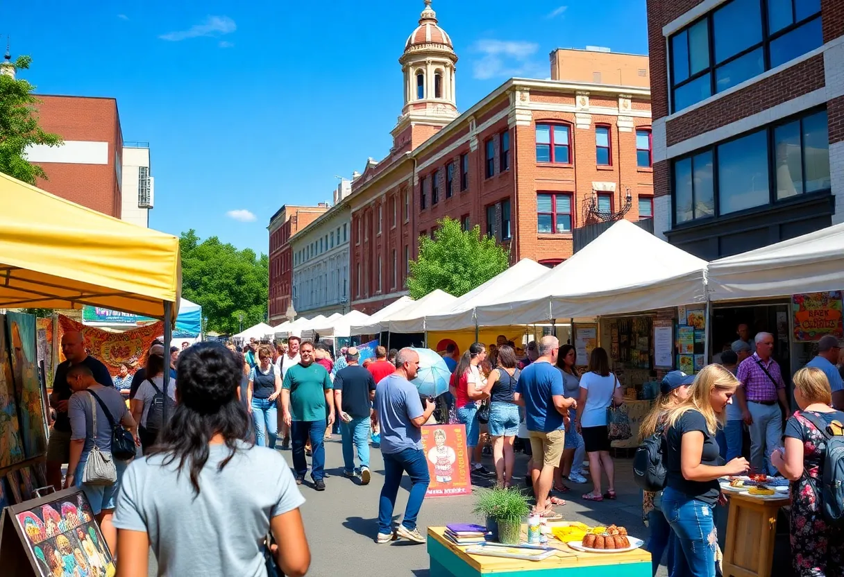 Celebration of TALK Greenville and Artisphere Festival in Greenville