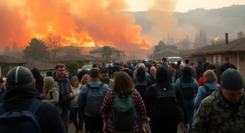 Fast-Moving Wildfire Sparks Urgent Evacuations in Pacific Palisades
