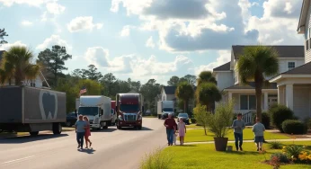 South Carolina Emerges as Top Moving Destination for 2024