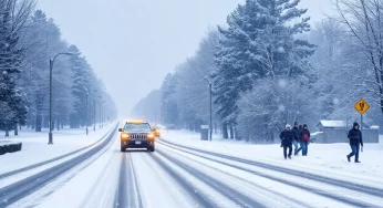 Winter Storm Warning Issued for South Carolina
