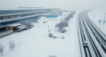 Winter Storm Disrupts Travel in Southern U.S.