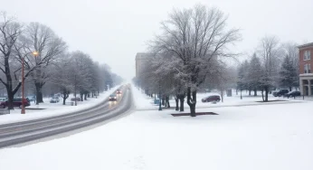 Columbia, South Carolina Braces for Wintry Weather