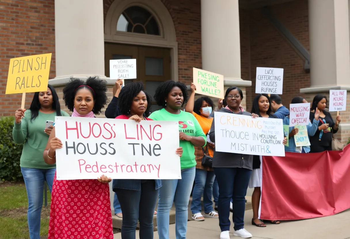 Rally in Greenville County addressing housing and pedestrian safety