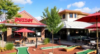 New Pizza Restaurant and Miniature Golf Course in Greenville
