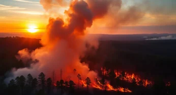 Carolina Wildfires Rage On: Evacuations and Emergencies in Effect
