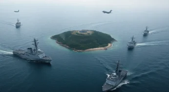 China Conducts Military Exercises Near Taiwan