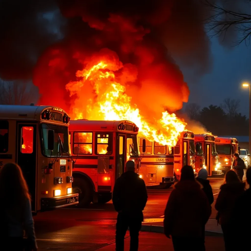 Fire at Legacy Charter School