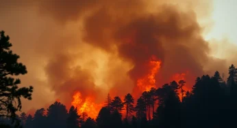 Wildfire Wreaks Havoc in Ocean County, NJ