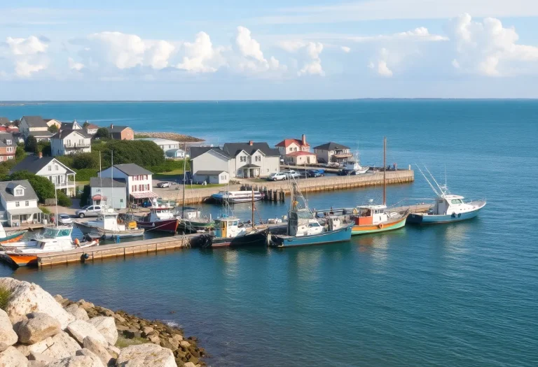 Seaside Shrimping Community in South Carolina