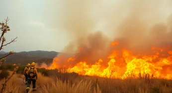 Silver Fire Expands Near Bishop, California, Leading to Evacuations